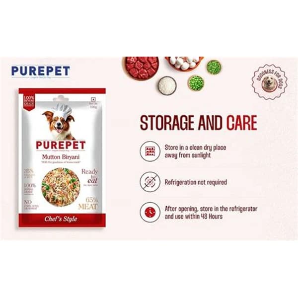 PUREPET PUREPET ADULT 100GM B1G1 product image