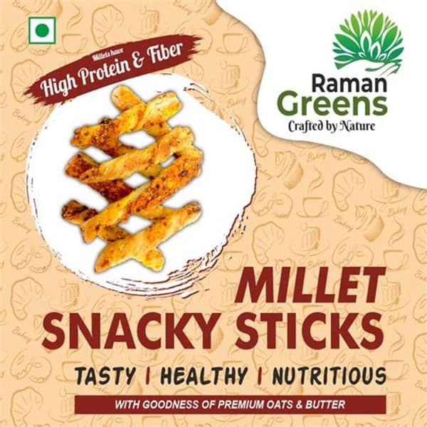 RAMAN RAMAN GREENS MILLET STICKS CM product image