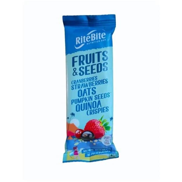 RITE RITE BITE FRUITS & SEEDS BAR product image