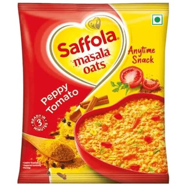 SAFFOLA SAFFOLA PEPPY TOMATO OATS 38GM product image
