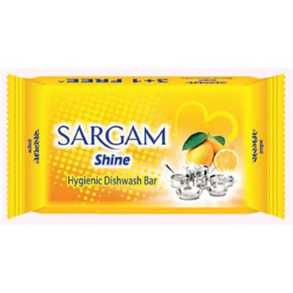 SARGAM SARGAM SHINE DISHWASH BAR 3+1 FREE product image