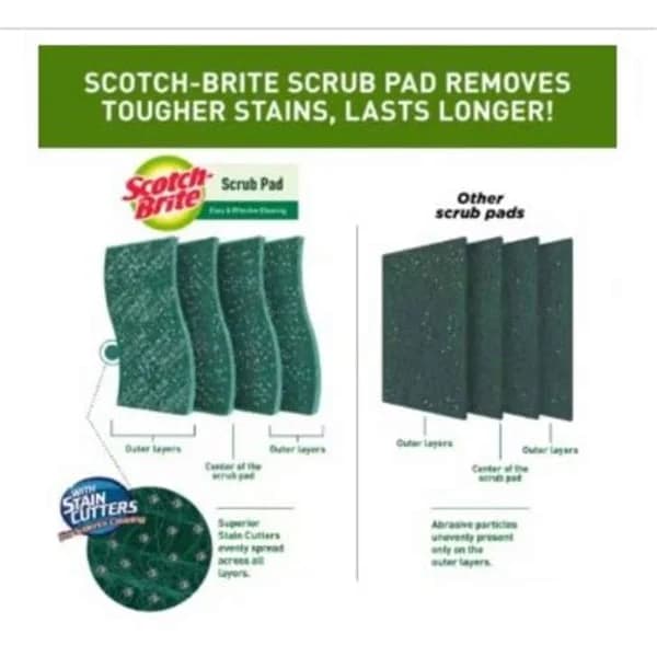 SCOTCH BRITE SCOTCH BRITE ANTIBAC SCRUB PAD product image
