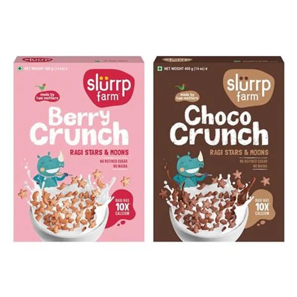 SLURRP SLURRP MILLET CRUNCH STRAWBERRY MOONS 400GM product image