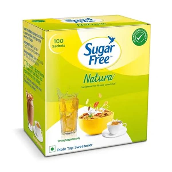 SUGAR FREE SUGAR FREE NATURA 100 SACHETS 75GM product image