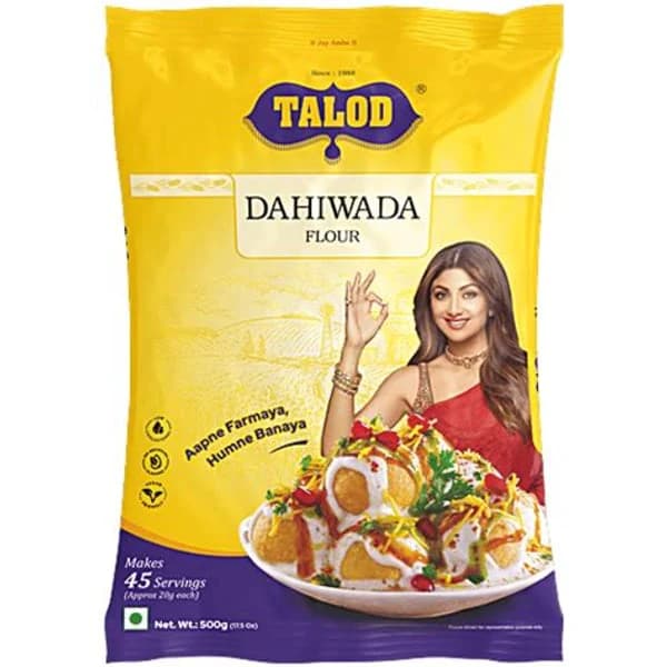 TALOD TALOD DAHIWADA FLOUR 500GM product image