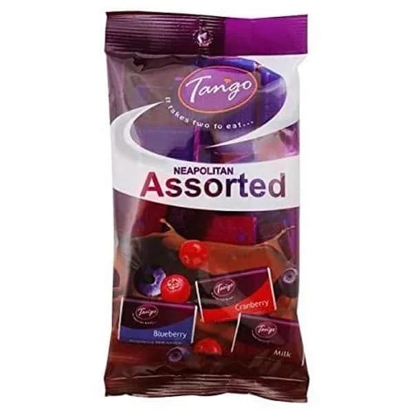 TANGO TANGO NEAPOLITAN MILK CHOC 110GM product image