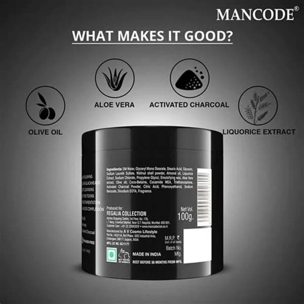 THE MAN THE MAN COMPANY SCRUB LG 100GM product image