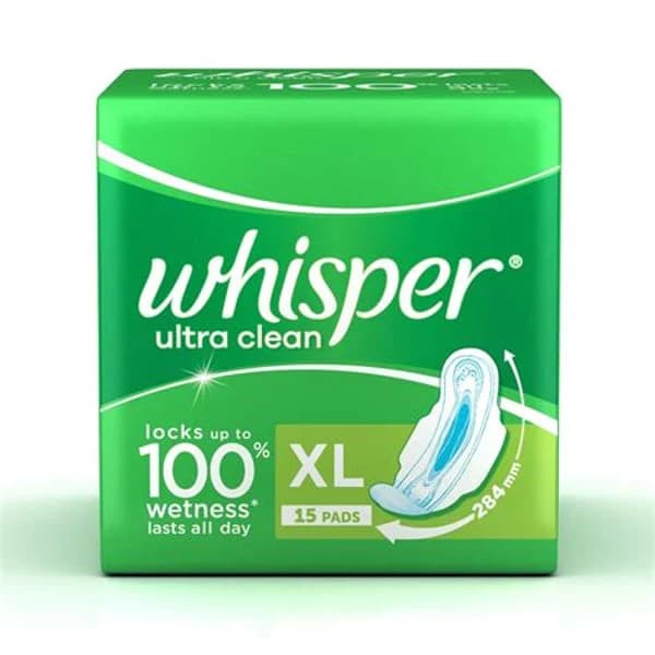 WHISPER WHISPER ULTRA XL+ 15 PADS product image