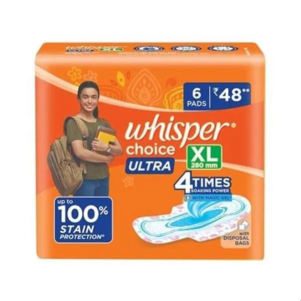 WHISPER WHISPER ULTRA XL+7 PADS product image