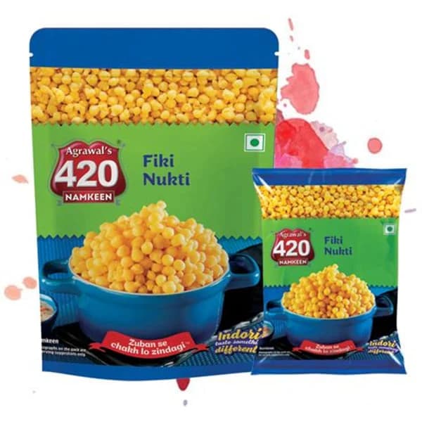 420 AGRAWAL AGRAWAL 420 FIKI NUKTI BOONDI 200GM product image
