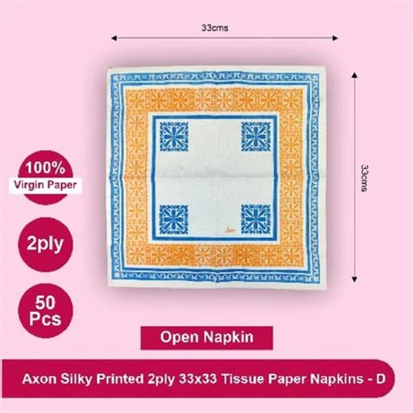 AXON AXON SILKY 2PLY NAPKINS product image
