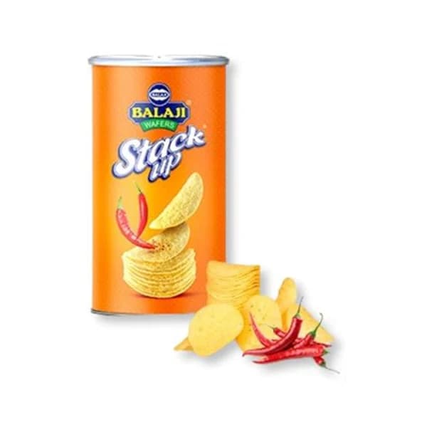 BALAJI BALAJI STACK UP SIZZLING CHILLI 60GM product image