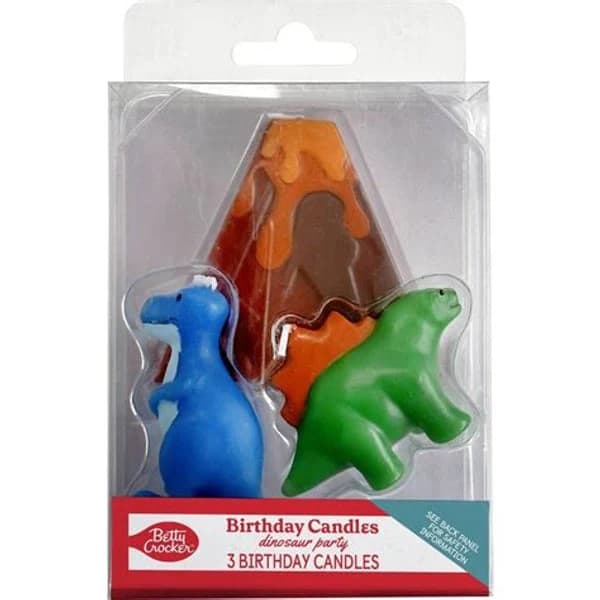 BIRTHDAY BIRTHDAY CANDLE DINOSAUR product image