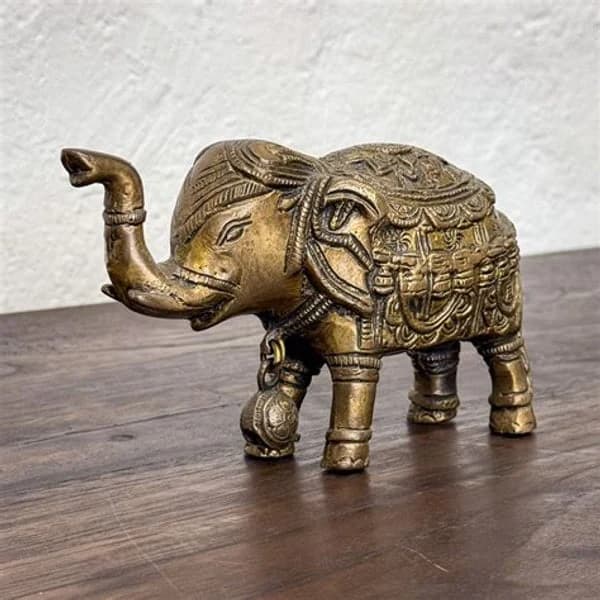 BRASS BRASS ELEPHANT SMALL SINGLE product image