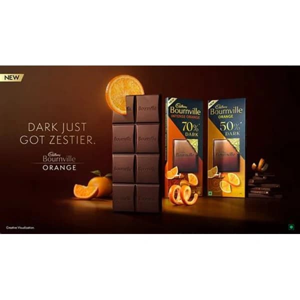 CADBURY CADBURY BOURNVILLE ORANGE 50%DARK product image