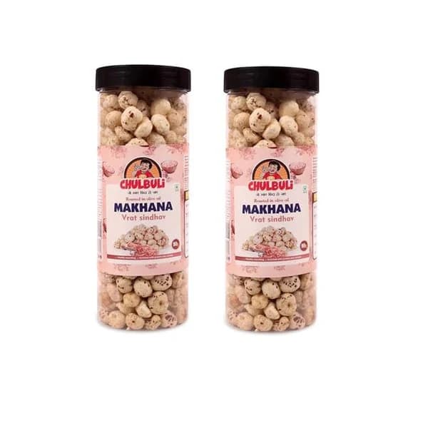 CHULBULI CHULBULI VRAT SINDHAV MAKHANA 90GM product image