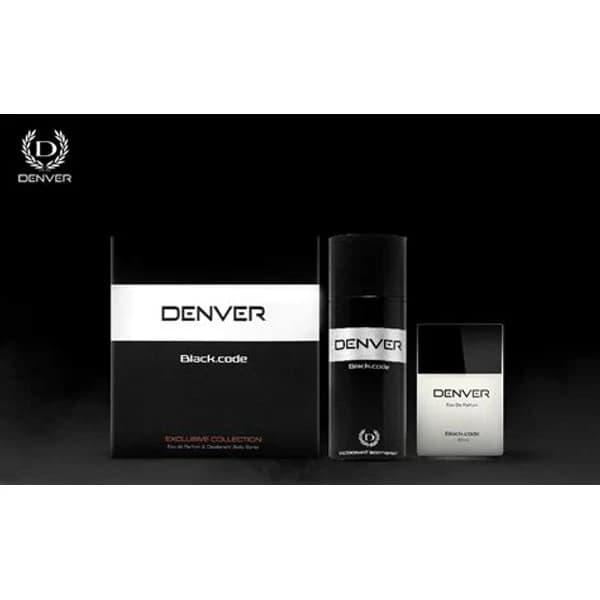 DENVER DENVER DEO BLACK CODE 150ML product image