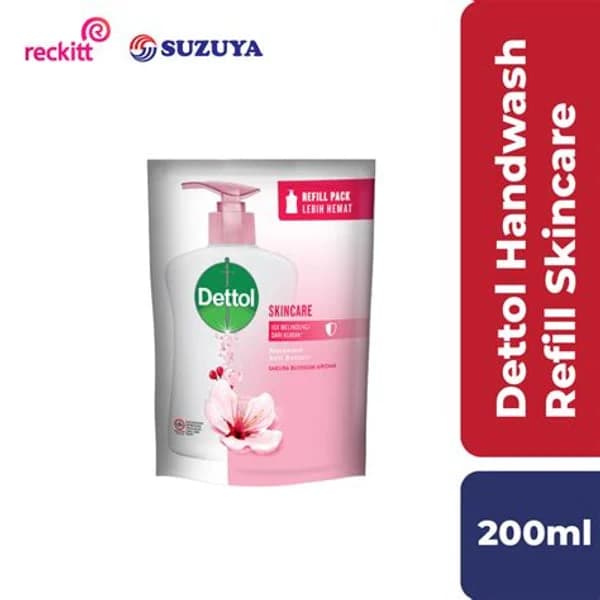 DETTOL DETTOL SKINCARE HANDWASH WITH RIFIL 200ML product image