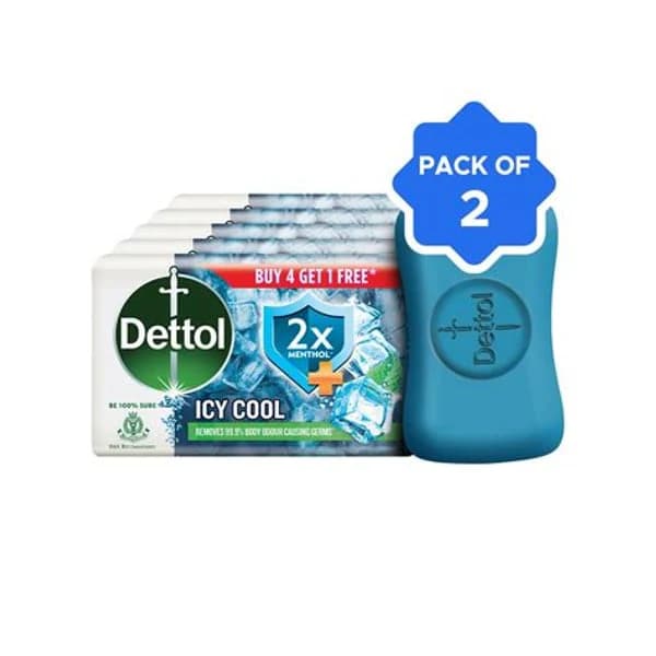 DETTOL DETTOL SOAP ICY COOL 4PACK product image