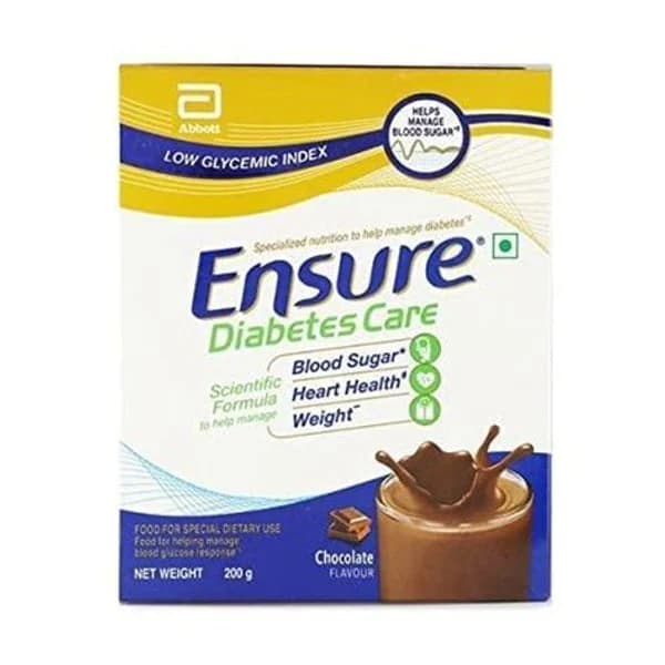 ENSURE ENSURE DIABETICS CARE CHOCOLATE 200GM product image