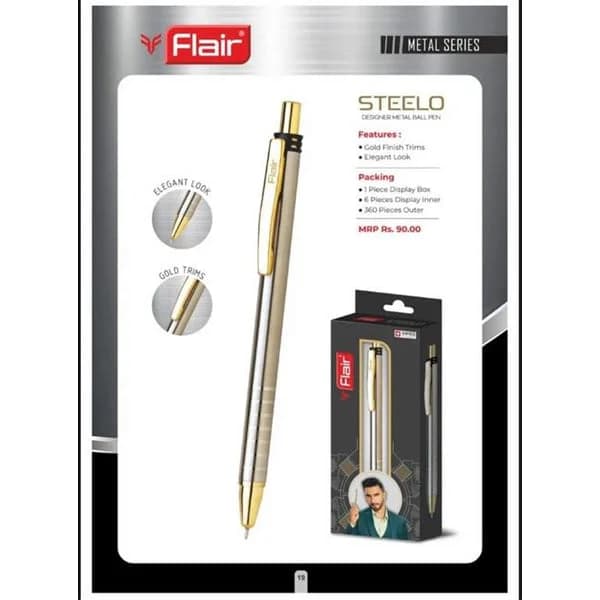 FLAIR FLAIR STEELO BALL PEN product image