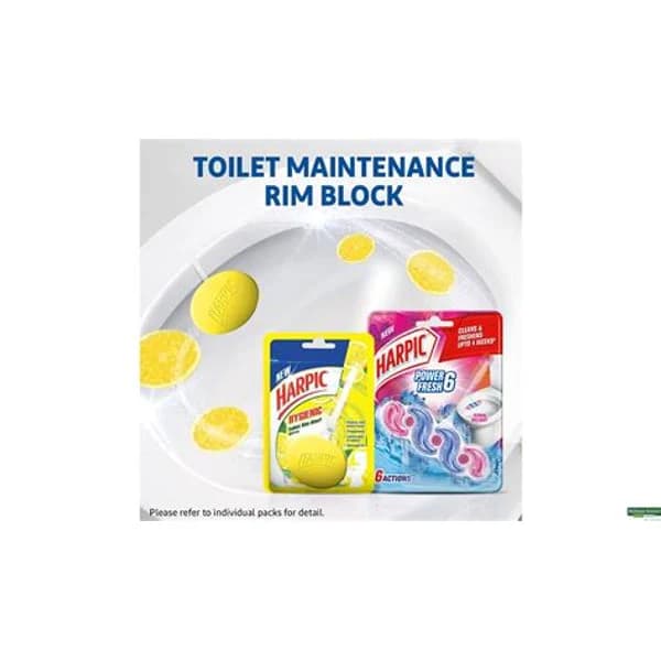 HARPIC HARPIC HYGIENIC TOILET RIM BLOCK CITRUS product image