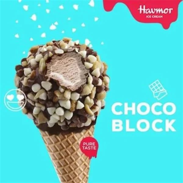 HAVMOR HAVMOR CHOCO BLOCK CONE 135ML product image