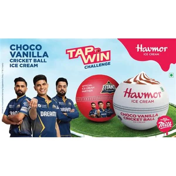 HAVMOR HAVMOR CHOCO VANILA CRICKET BALL product image