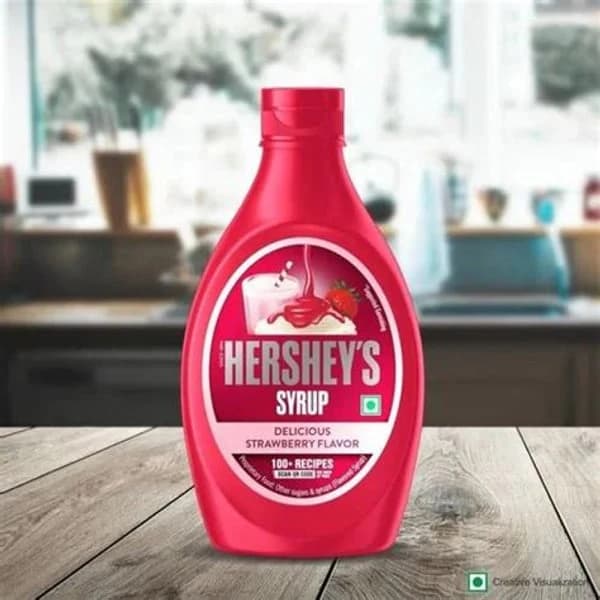 HERSHEYS HERSHEYS SYRUP STRAWBERRY 623 GM product image