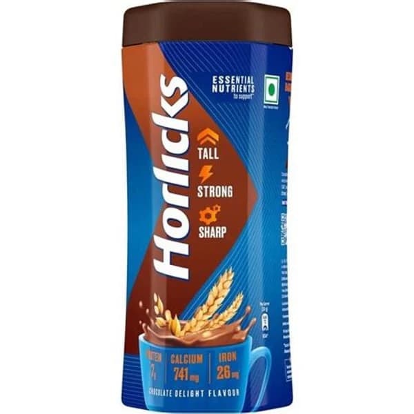 HORLICKS HORLICKS CHOCO. 500GM JAAR product image
