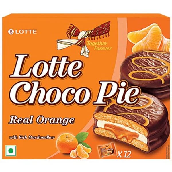 LOTTE LOTTE CHOOC PIE ORANGE product image