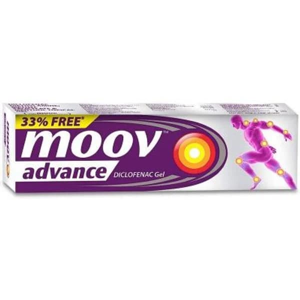 MOOV MOOV ADVANCE GEL 30+10 GM product image