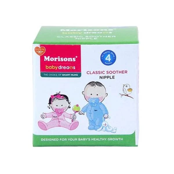 MORISONS MORISONS CLASSIC SOOTHER NIPPLE product image