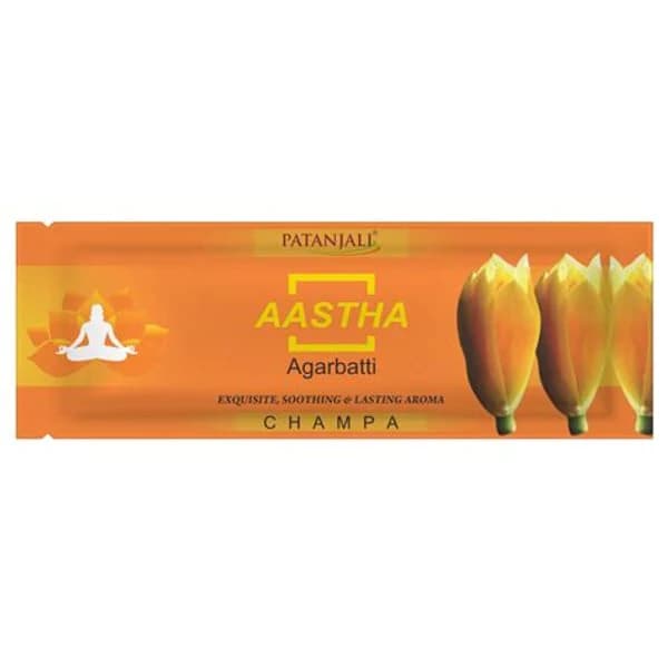 PATANJALI PATANJALI ASTHA AGARBATTI CHAMPA ZIP product image