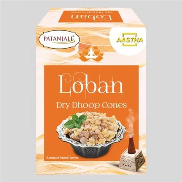 PATANJALI PATANJALI LOBAN DHOOP CONE product image