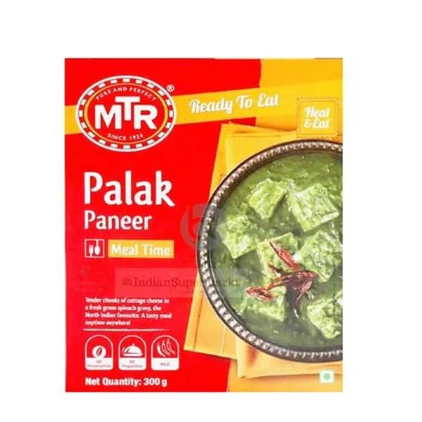 QUIK QUIK SHEF PALAK PANEER 300GM product image