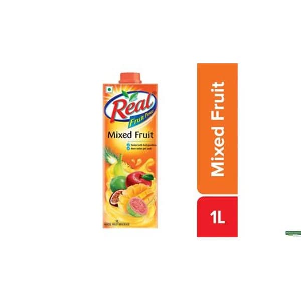 REAL REAL FRUIT MIXX FRUIT VIT C 1LTR product image