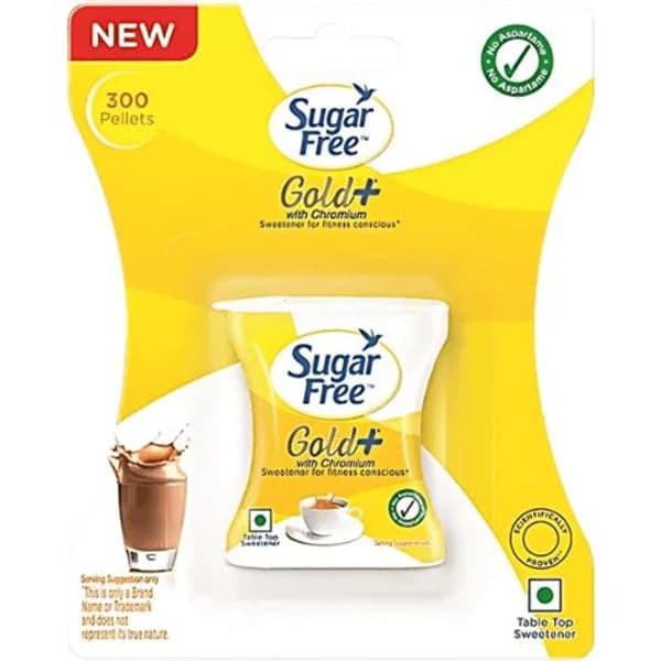 SUGAR FREE SUGAR FREE GOLD 300 PELLETS 30GM product image