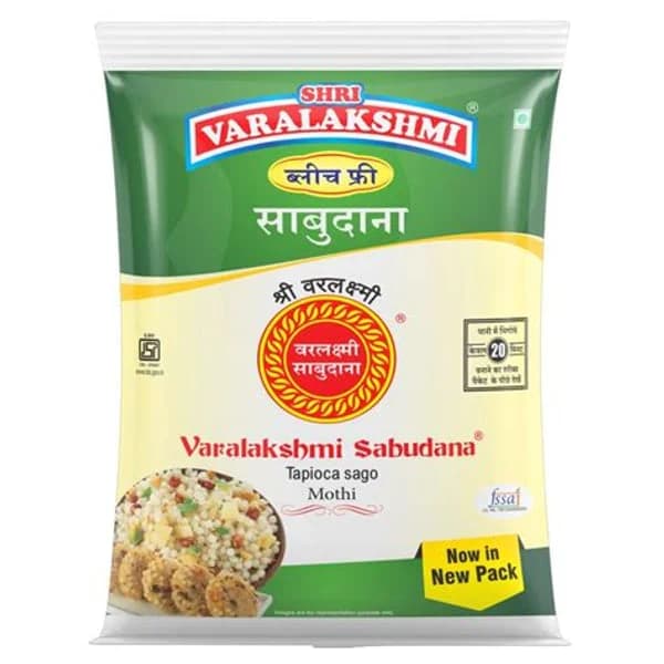 VARLAKSHMI VARLAKSHMI SABUDANA PREMIUM 500GM product image