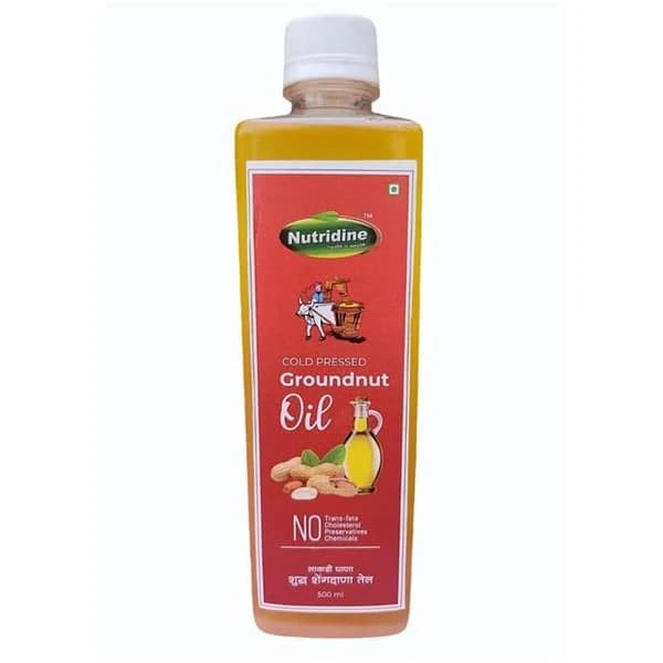 WGN COLD WGN COLD PRESSED GROUNDNUT OIL 500ML product image