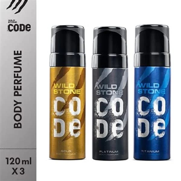 WILD STONE WILD STONE CODE GOLD 120ML product image