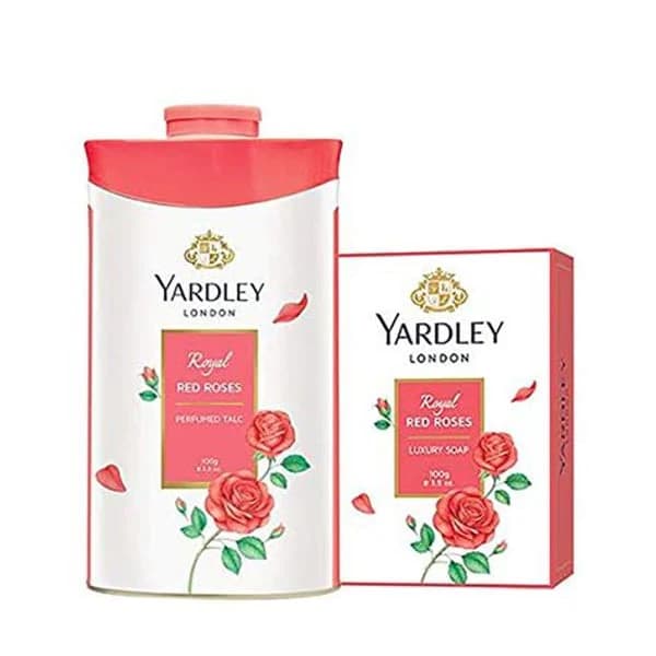 YARDLEY YARDLEY ROYAL RED ROSE TALC 100GM product image