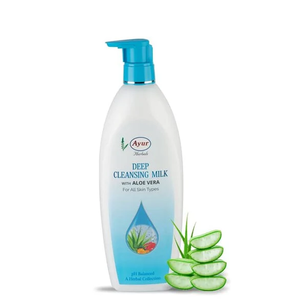 AYUR AYUR DEEP CLEANSING MILK ALOE 500ML product image