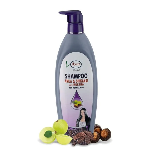 AYUR AYUR SHAMPOO AMLA & SHIKAKAI 500ML product image