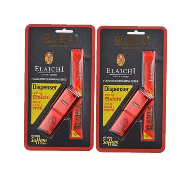 BABA BABA ELAICHI STICK WITH DISPENSER 6GM product image