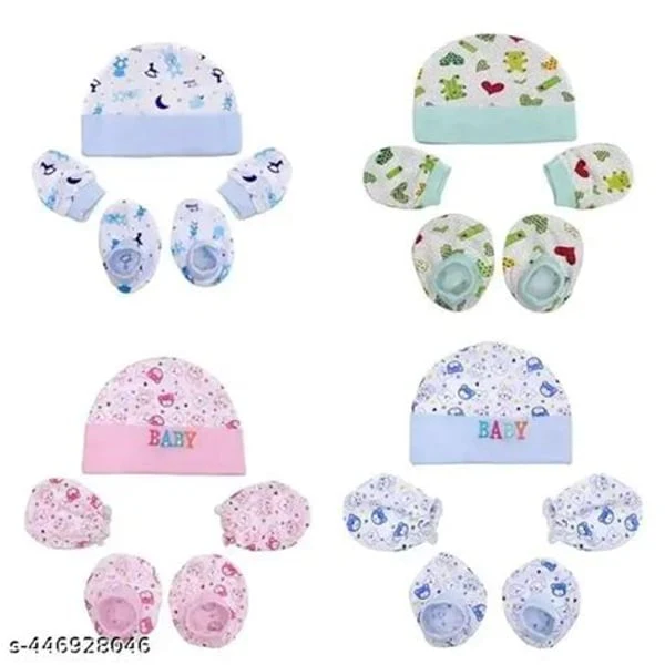 BABY BABY CAP SOCKS MITTON 3IN1 product image