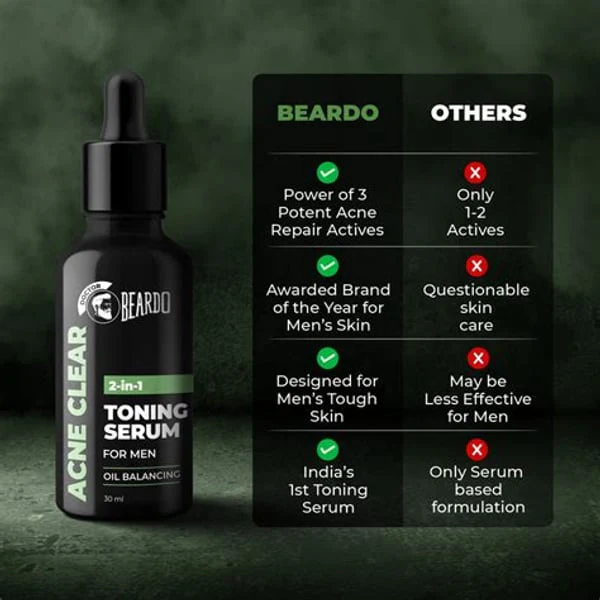 BEARDO BEARDO 2IN 1 VIT C TONING SERUM product image