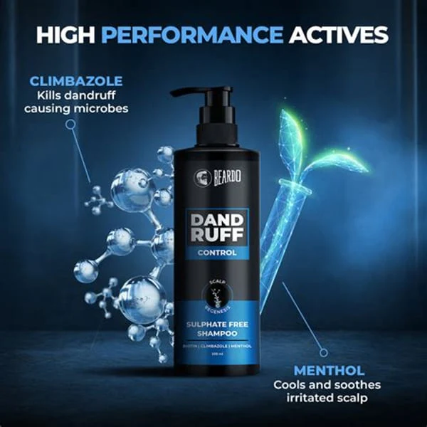 BEARDO BEARDO DANDRUFF CONTROL SHAMPOO 200ML product image