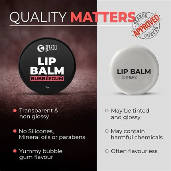 BEARDO BEARDO LIP BALM BUBBLEGUM 7G product image