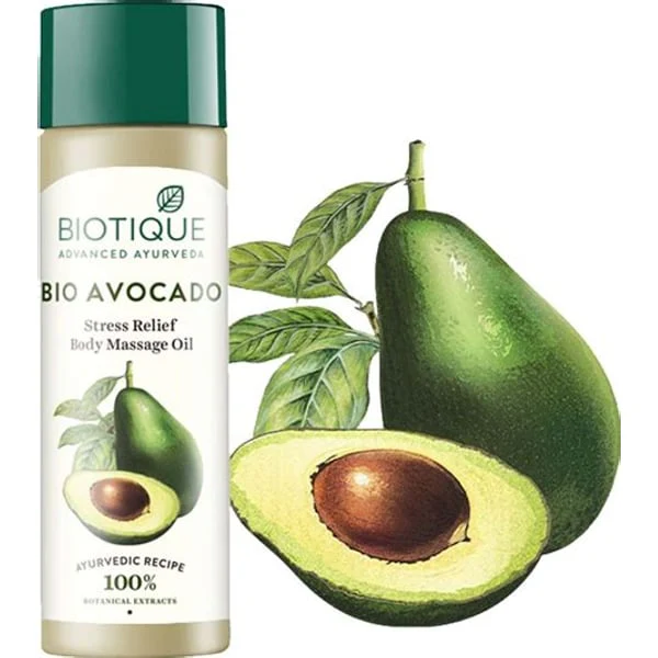 BIOTIQUE BIOTIQUE AVOCADO BODY MASSAGE OIL 200ML product image